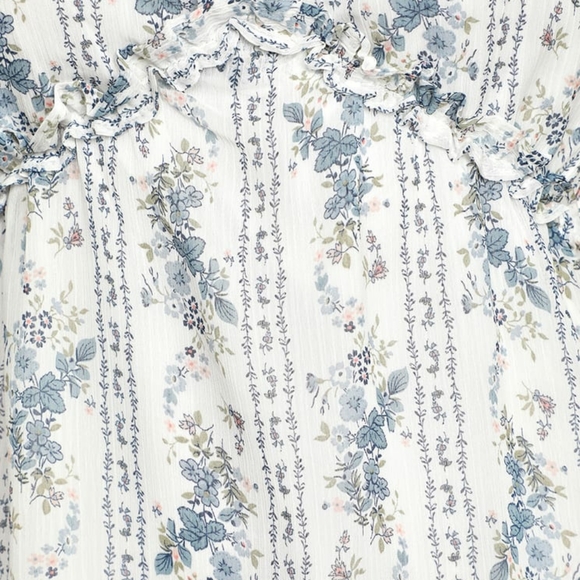 Sing Me a Song  Floral Print Ruffled Mini Dress - Picture 5 of 7